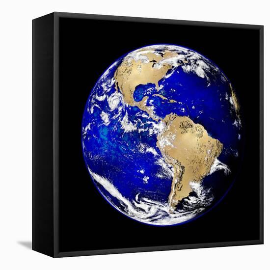 World Turning V-Russell Brennan-Framed Stretched Canvas