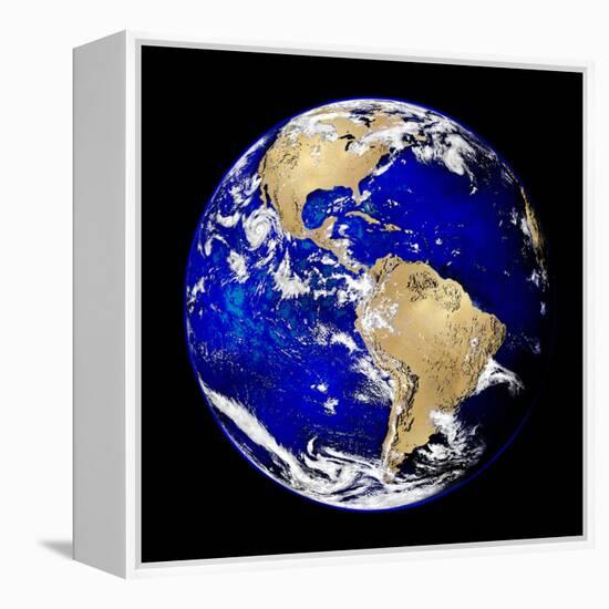 World Turning V-Russell Brennan-Framed Stretched Canvas