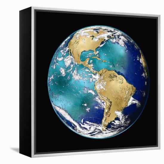 World Turning VI-Russell Brennan-Framed Stretched Canvas