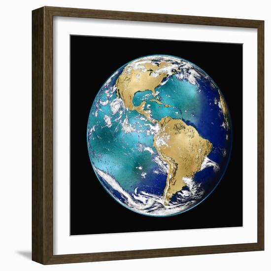 World Turning VI-Russell Brennan-Framed Art Print