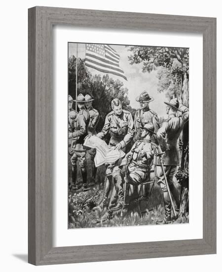 World War I (1914-1918). on April 5, 1917 the Usa Declares War on the Central Empires-Prisma Archivo-Framed Photographic Print