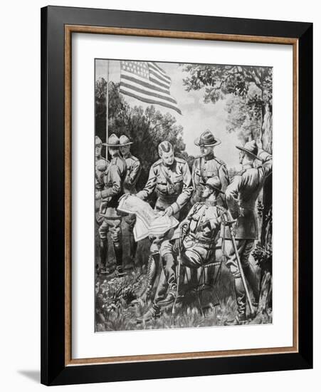 World War I (1914-1918). on April 5, 1917 the Usa Declares War on the Central Empires-Prisma Archivo-Framed Photographic Print