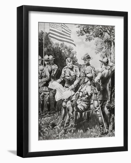 World War I (1914-1918). on April 5, 1917 the Usa Declares War on the Central Empires-Prisma Archivo-Framed Photographic Print