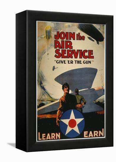 World War I: Air Service-null-Framed Premier Image Canvas