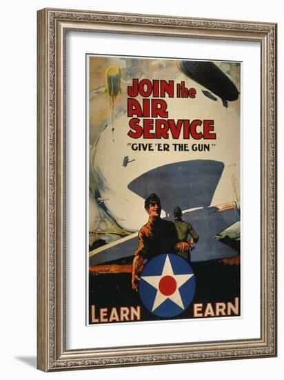 World War I: Air Service-null-Framed Giclee Print