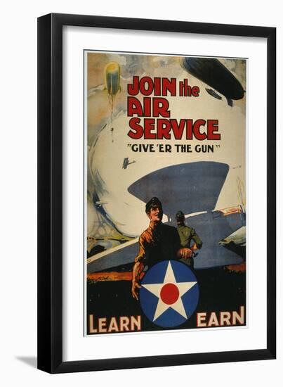 World War I: Air Service-null-Framed Giclee Print