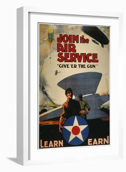 World War I: Air Service-null-Framed Giclee Print