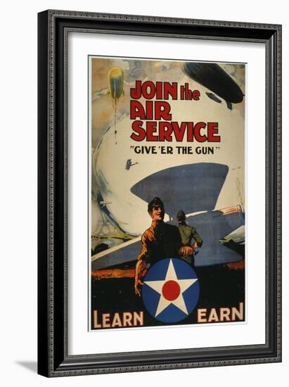 World War I: Air Service-null-Framed Giclee Print