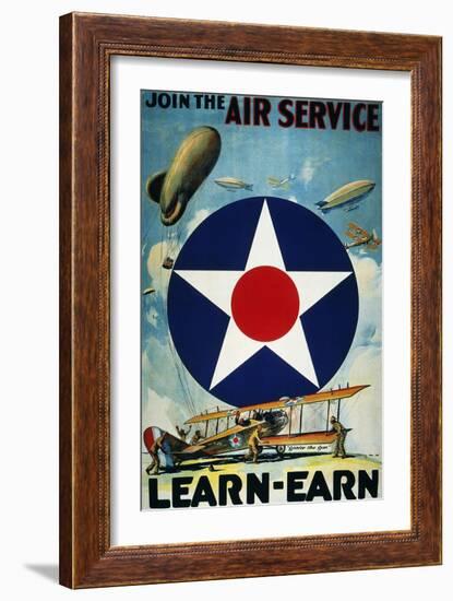 World War I: Air Service.-null-Framed Giclee Print