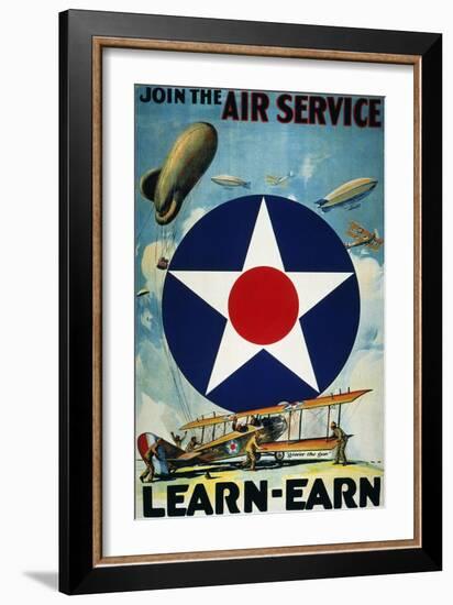 World War I: Air Service.-null-Framed Giclee Print