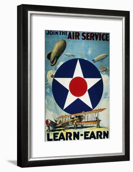 World War I: Air Service.-null-Framed Giclee Print