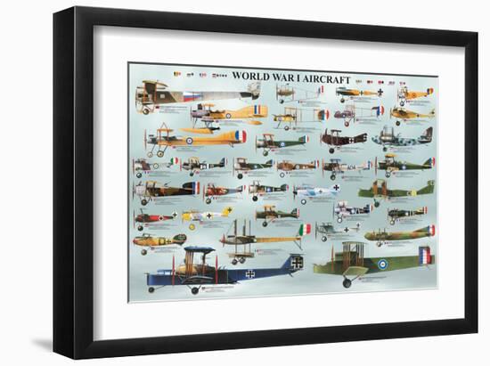 World War I Aircraft-null-Framed Art Print