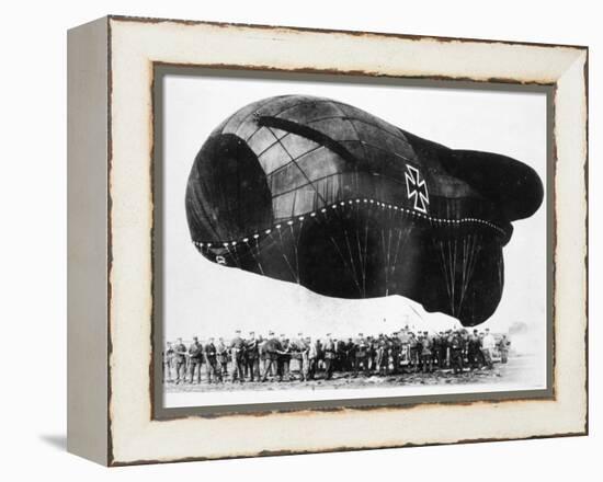 World War I: Airship-null-Framed Premier Image Canvas