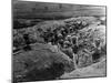 World War I, American 132nd Infantry, 33rd Division, in a Trench at Alexandre, Meuse, France, 1918-null-Mounted Photo