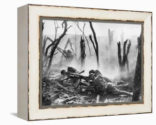 World War I: Battlefield-null-Framed Premier Image Canvas