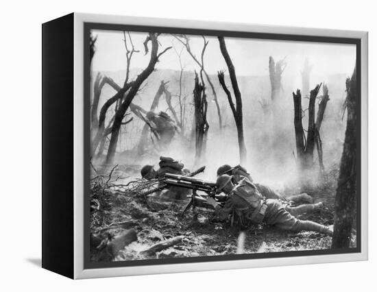 World War I: Battlefield-null-Framed Premier Image Canvas