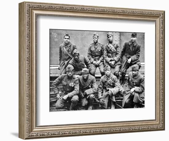 World War I: Black Troops-null-Framed Photographic Print