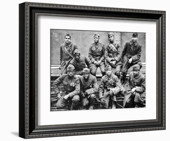 World War I: Black Troops-null-Framed Photographic Print