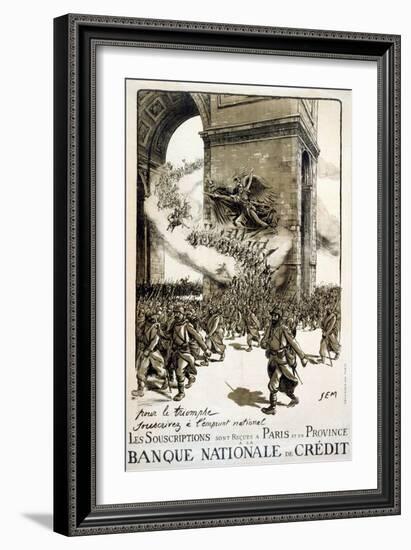 World War I: French Poster-null-Framed Giclee Print