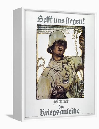 World War I: German Poster-Fritz Erler-Framed Premier Image Canvas