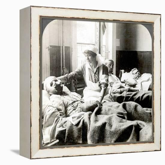 World War I: Nurse-null-Framed Premier Image Canvas