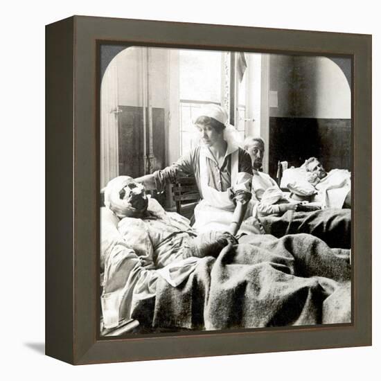 World War I: Nurse-null-Framed Premier Image Canvas