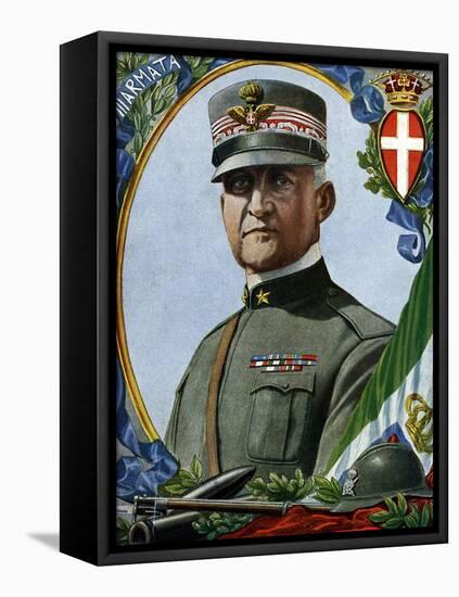 World War I: “Portrait of Emanuele Filiberto Di Savoia-Aosta (Emmanuel-Philibert De Savoie or Emman-Tancredi Scarpelli-Framed Premier Image Canvas