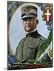 World War I: “Portrait of Emanuele Filiberto Di Savoia-Aosta (Emmanuel-Philibert De Savoie or Emman-Tancredi Scarpelli-Mounted Giclee Print