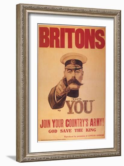 World War I: Poster, 1914-null-Framed Giclee Print