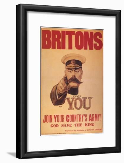World War I: Poster, 1914-null-Framed Giclee Print