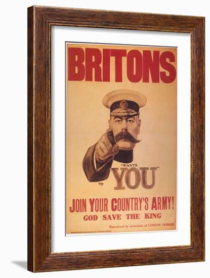 World War I: Poster, 1914-null-Framed Giclee Print