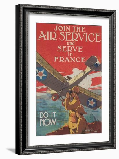 World War I Raf Recruitment Poster-null-Framed Giclee Print