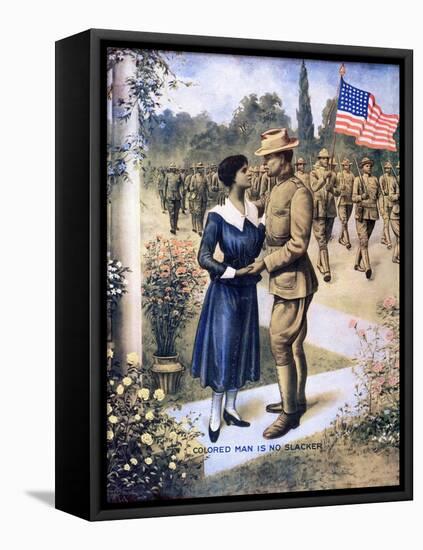 World War I: Recruitment-null-Framed Premier Image Canvas