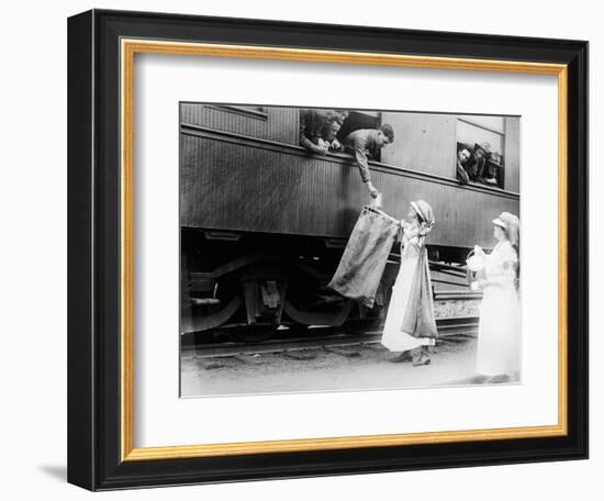 World War I: Red Cross-null-Framed Photographic Print