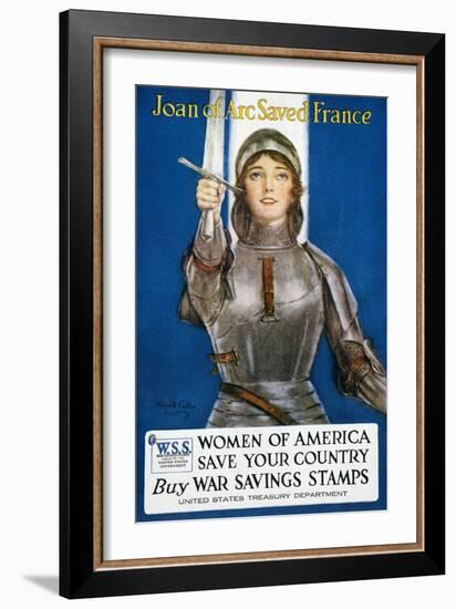 World War I: Savings Stamp-null-Framed Giclee Print