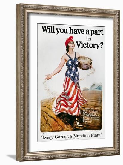 World War I: U.S. Poster-James Montgomery Flagg-Framed Giclee Print