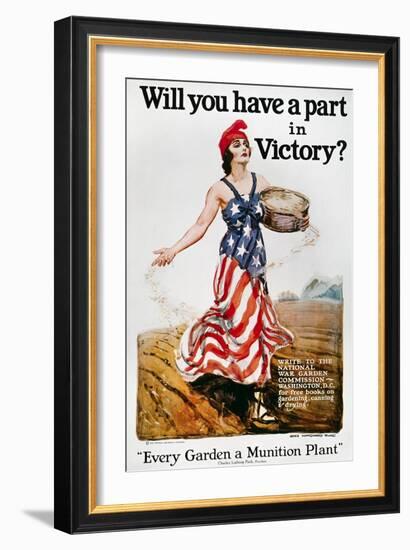 World War I: U.S. Poster-James Montgomery Flagg-Framed Giclee Print