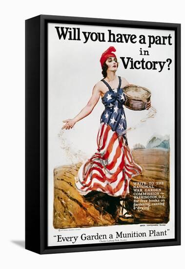 World War I: U.S. Poster-James Montgomery Flagg-Framed Premier Image Canvas