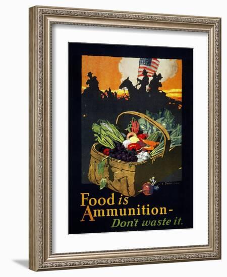 World War I: U.S. Poster-John E. Sheridan-Framed Giclee Print