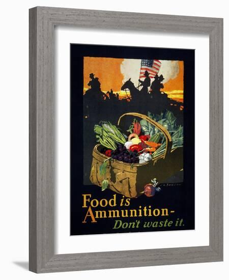 World War I: U.S. Poster-John E. Sheridan-Framed Giclee Print