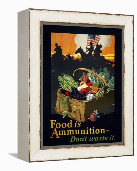 World War I: U.S. Poster-John E. Sheridan-Framed Premier Image Canvas