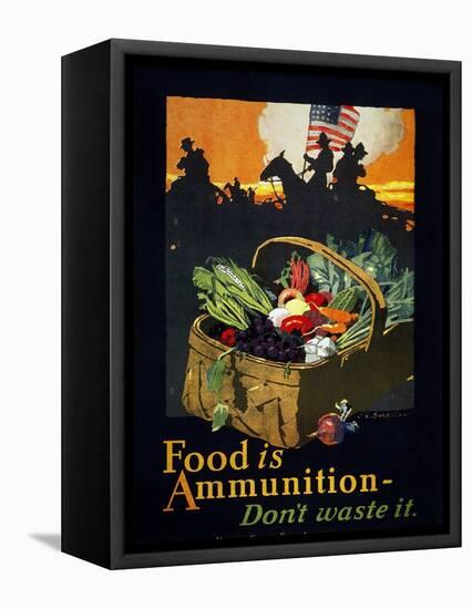 World War I: U.S. Poster-John E. Sheridan-Framed Premier Image Canvas