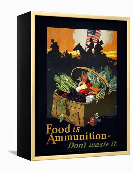 World War I: U.S. Poster-John E. Sheridan-Framed Premier Image Canvas