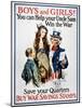 World War I: U.S. Poster-James Montgomery Flagg-Mounted Giclee Print