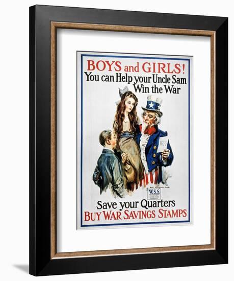 World War I: U.S. Poster-James Montgomery Flagg-Framed Giclee Print