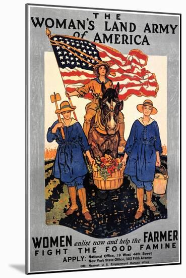 World War I: U.S. Poster-Herbert Andrew Paus-Mounted Giclee Print