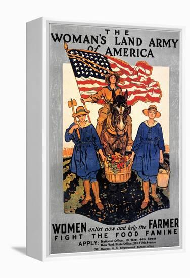 World War I: U.S. Poster-Herbert Andrew Paus-Framed Premier Image Canvas