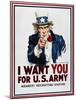 World War I: Uncle Sam-James Montgomery Flagg-Mounted Giclee Print