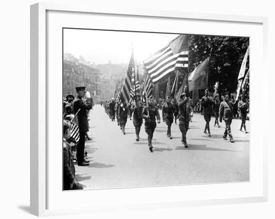 World War I Veteran's Parade-null-Framed Photo