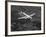 World War II B-17 "Flying Fortress", "Sally B" in Flight After Blow Out, July 1983-null-Framed Photographic Print